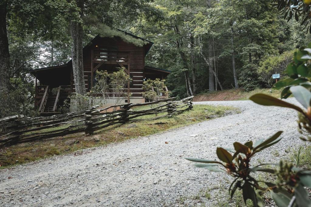 Blueberry Hideaway At 36 North Cabin - Hot Tub Purlear エクステリア 写真